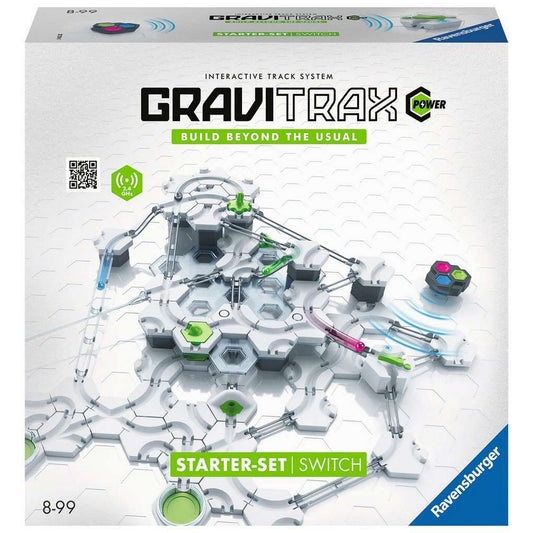 Joc de constructie Gravitrax Power - Starter Set Switch, set de baza Comutator electric, automat