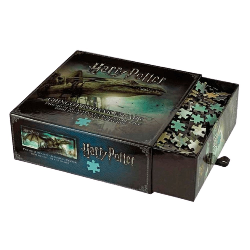 Puzzle 1000 piese Harry Potter - Gringotts Bank Escape