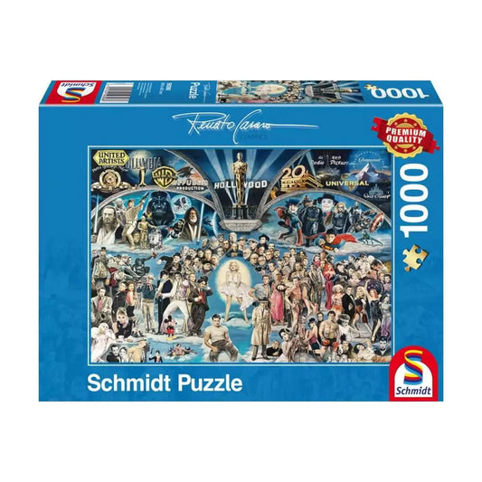 Puzzle Schmidt: Hollywood - Casaro, 1000 piese