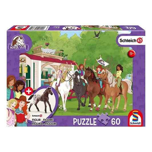 Puzzle Schmidt: Horse Cub - Meeting, 60 piese 