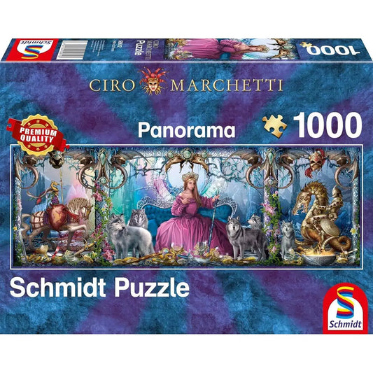 Puzzle Schmidt: Ciro Marchetti - Ice Palace, 1000 piese