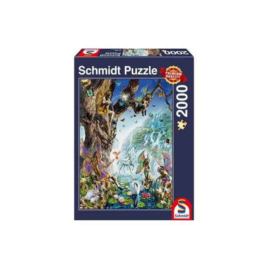 Puzzle Schmidt: In the valley of the water fairies, 2000 piese