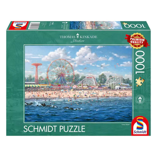 Puzzle Schmidt: Thomas Kinkade - Insula Coney, 1000 piese