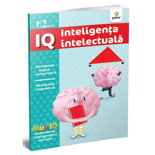 IQ 2 ani- carte cu exerciții pentru dezvoltarea inteligenței intelectuale
