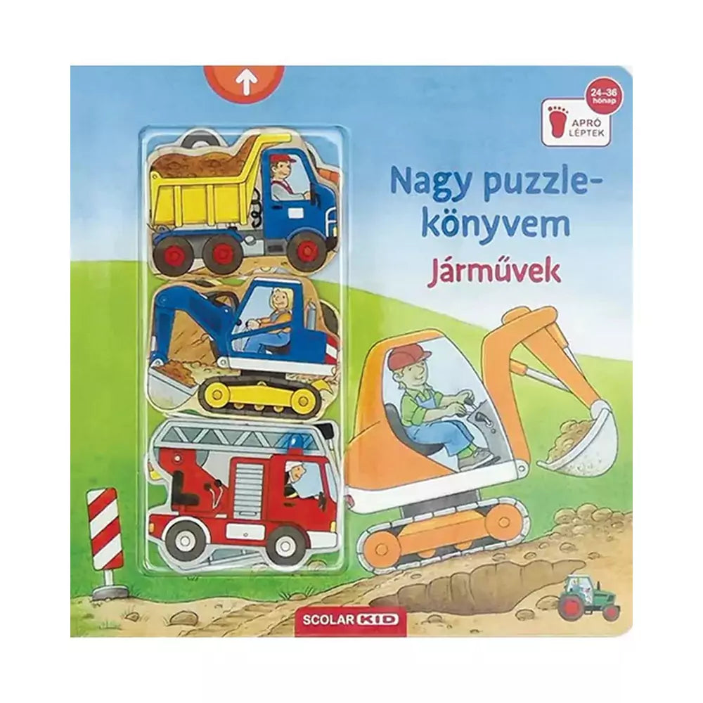 Nagy puzzle-könyvem – Járművek