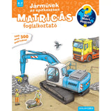 Járművek az építkezésen, Mit? Miért? Hogyan? foglalkoztató, carte în limba maghiară