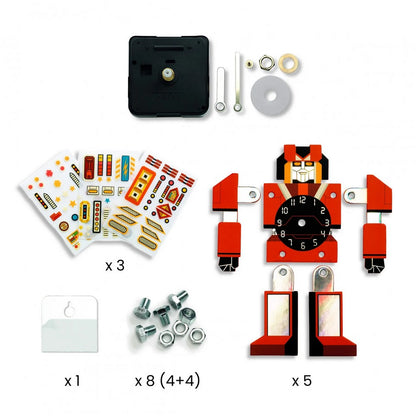 Djeco - Set creativ - Robot - ceas de perete DJ07984