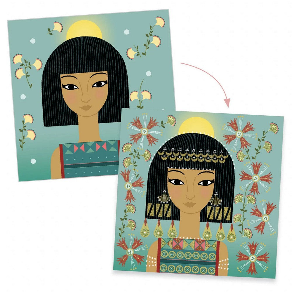 Djeco - Modele și decorațiuni - Set de ștampile DJ08967