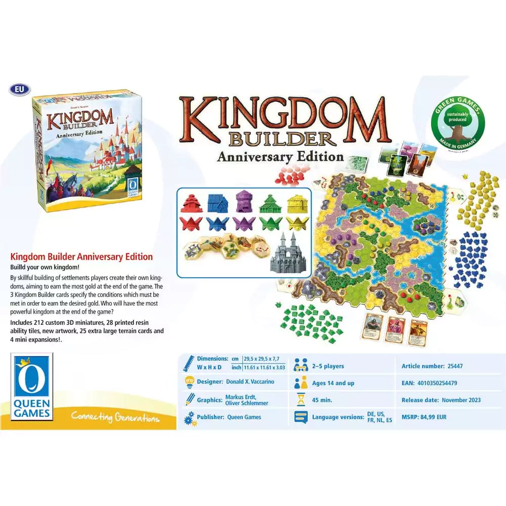 Kingdom Builder Anniversary Edition - EN componente