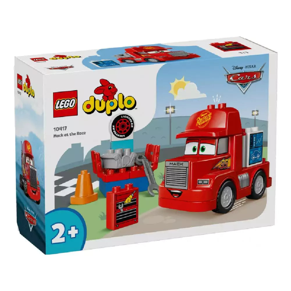 LEGO DUPLO -  Cursa lui Mack 10417, 14 piese