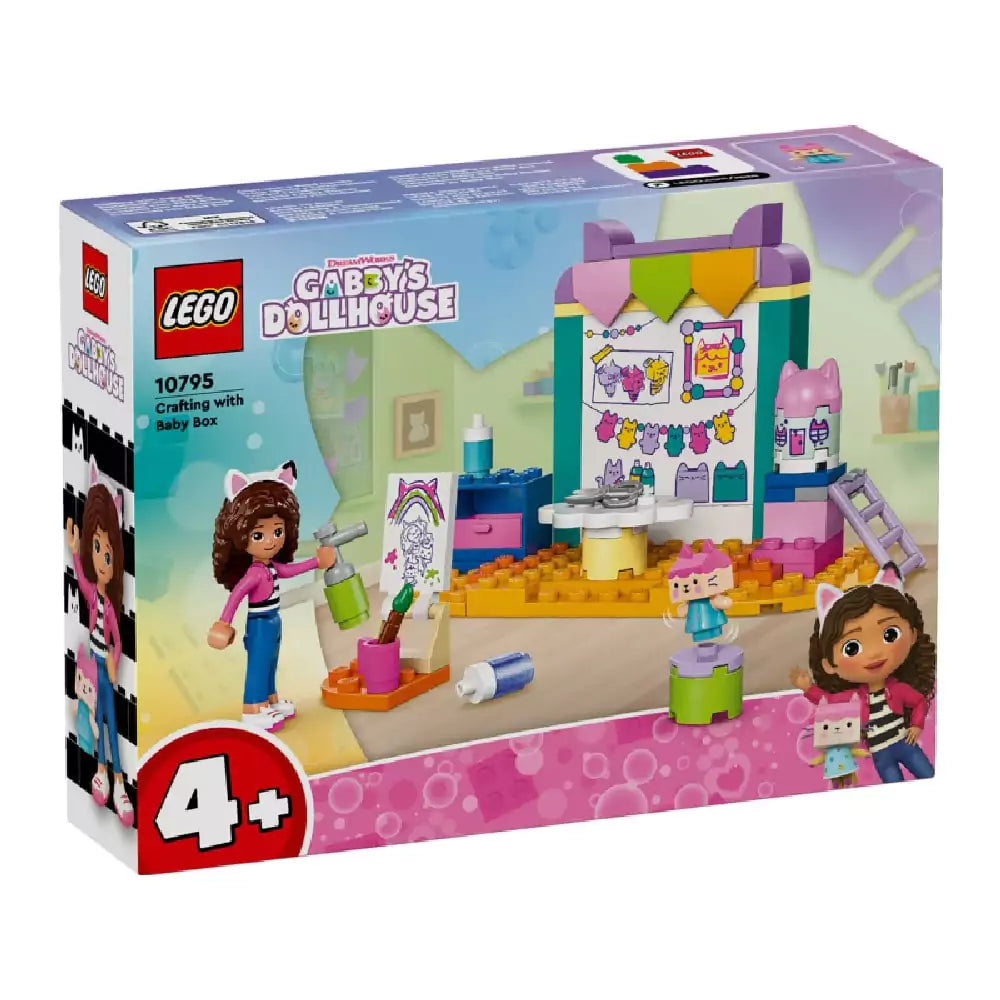 LEGO Gabby s Dollhouse Creații meșteșugite cu Bebe Cutiuță 10795 Fata cutiei