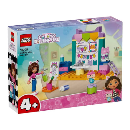 LEGO Gabby s Dollhouse Creații meșteșugite cu Bebe Cutiuță 10795 Fata cutiei