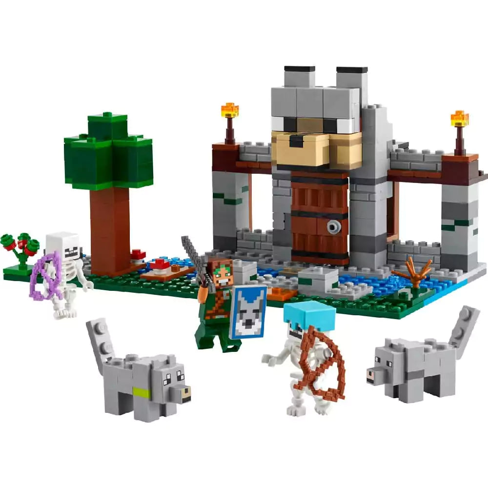 LEGO Minecraft A farkas erődítmény 21261 Összerakva