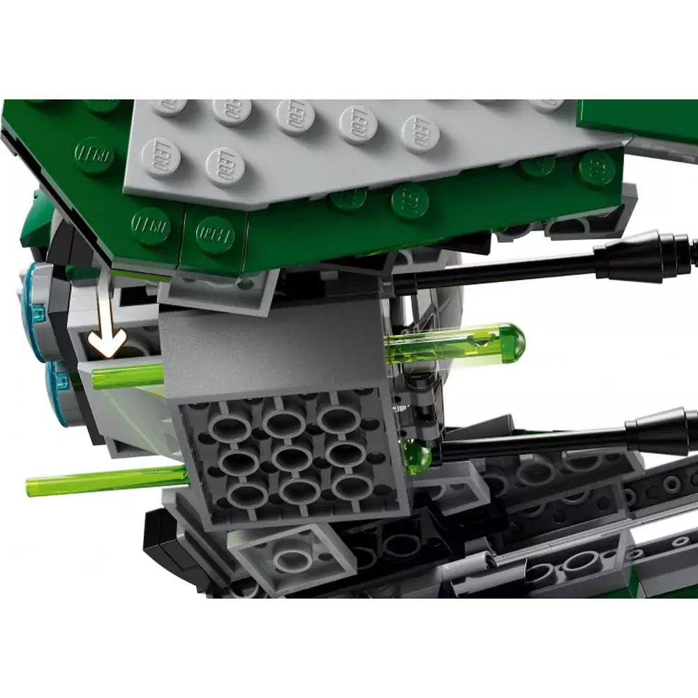 LEGO Star Wars Jedi Starfighter™ al lui Yoda Partea laterală navei Starfighter