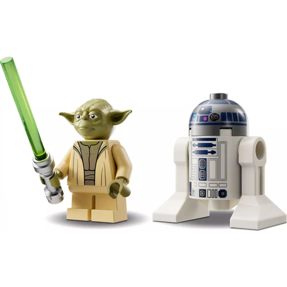 LEGO Star Wars Jedi Starfighter™ al lui Yoda Minifigurine Yoda și R2D2