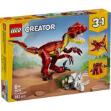 LEGO Creator 3 în 1: Dinozaur feroce 31379, 283 de piese
