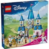 LEGO Disney -  Castelul si caleasca Cenusaresei 43275, 596 piese