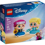 LEGO Disney: Miniprințesele Anna și Elsa 43284, 65 de piese
