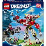 LEGO DREAMZzz -  Robotul tigru al lui Cooper si masina hot rod a lui Zero 71497, 1006 piese