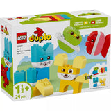 LEGO DUPLO: Animăluțe de companie creative 3 în 1 10477, 24 piese