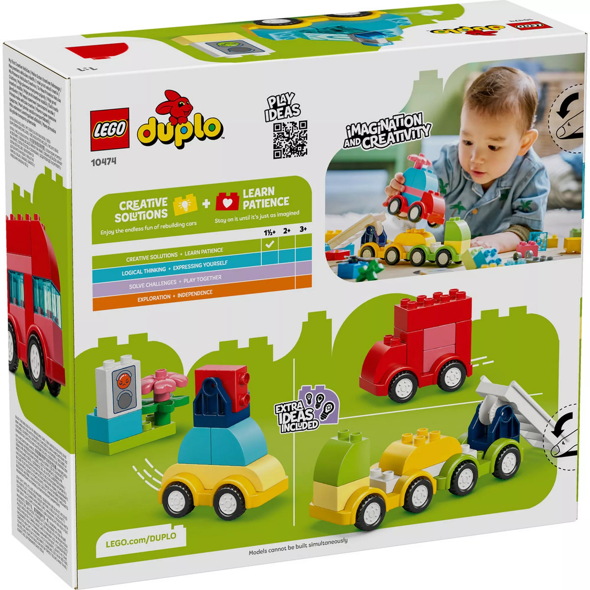 LEGO DUPLO: Vehicule creative, 10474, 42 piese