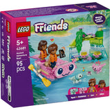 LEGO Friends: Barcă-axolotl pentru aventuri 42861, 95 piese