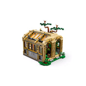 LEGO Harry Potter Roxfort kastély: Gyógynövénytanóra 76445 zárt üvegház építmény, részletes tetővel és növénydekorációval.