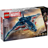 LEGO Marvel: Quinjet din Răzbunătorii: Sub semnul lui Ultron 76325, 1131 de piese