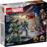 LEGO Marvel: Iron Man și War Machine vs dronele Hammer 76320, 204 piese