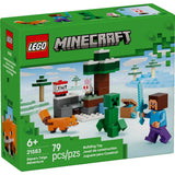 LEGO Minecraft: Aventura din Taiga a lui Steve 21583, 79 de piese