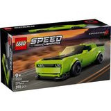 LEGO Speed Champions: Mașina sport Dodge Challenger SRT Hellcat 77237, 390 piese