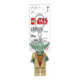 LEGO Star Wars: breloc cu LED LEGO Yoda LGL-KE11H