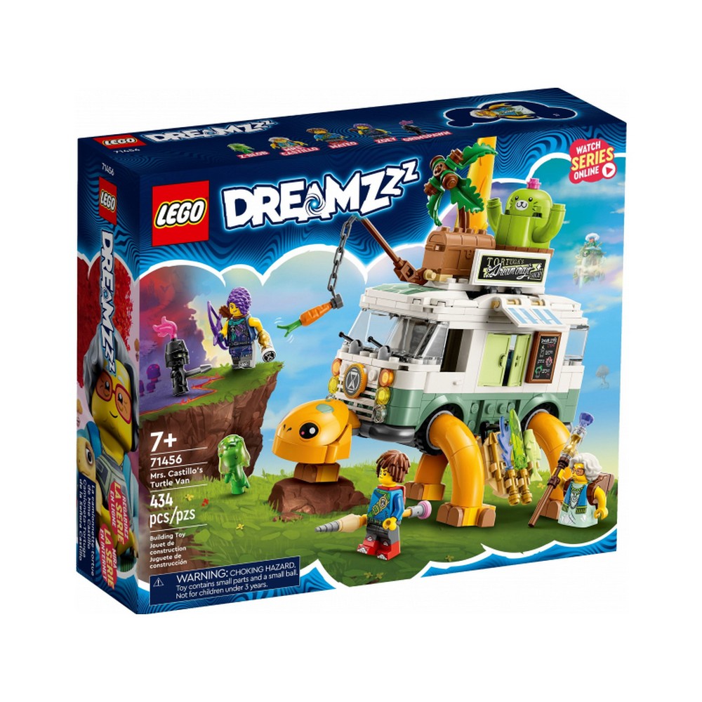 LEGO DREAMZzz -  Furgoneta - testoasa a Doamnei Castillo 71456, 434 piese