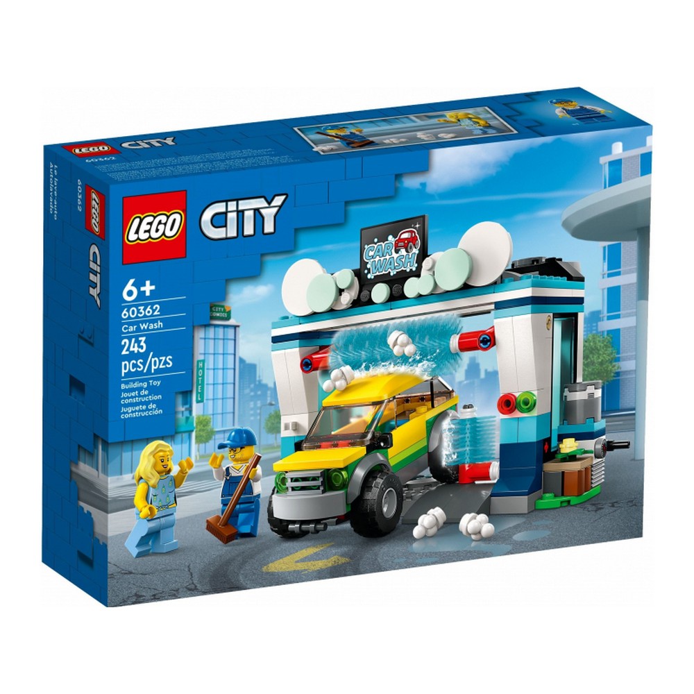 LEGO City -  Spalatorie de masini 60362, 243 piese