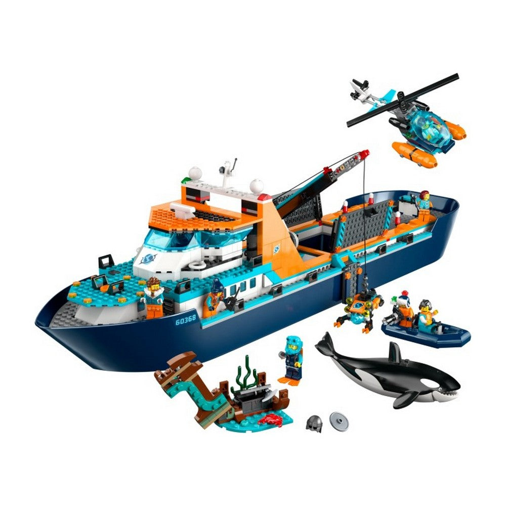 LEGO City -  Nava pentru explorari arctice 60368, 815 piese