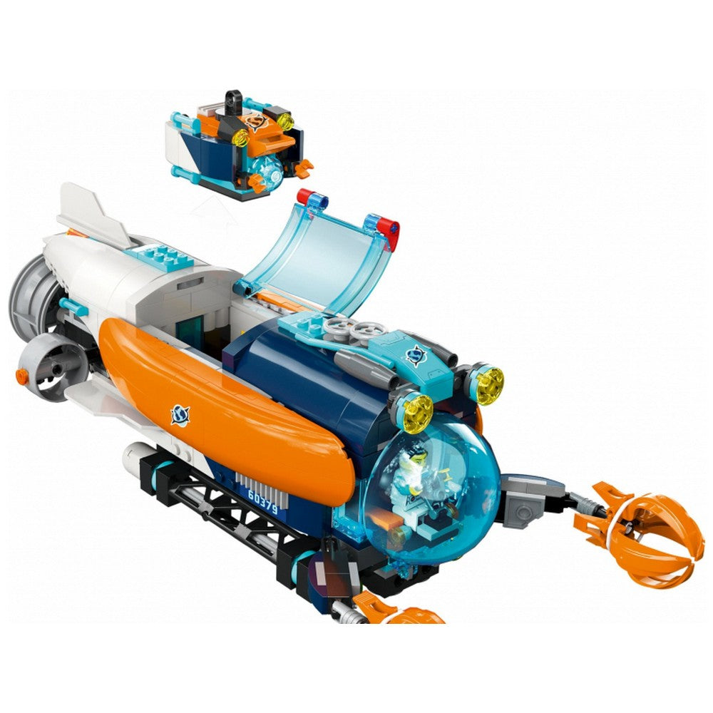 LEGO City -  Submarin de explorari 60379, 842 piese