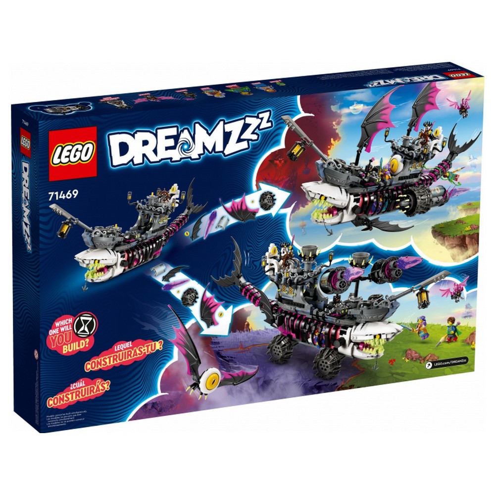 LEGO DREAMZzz -  Corabia - rechin de cosmar 71469, 1389 piese