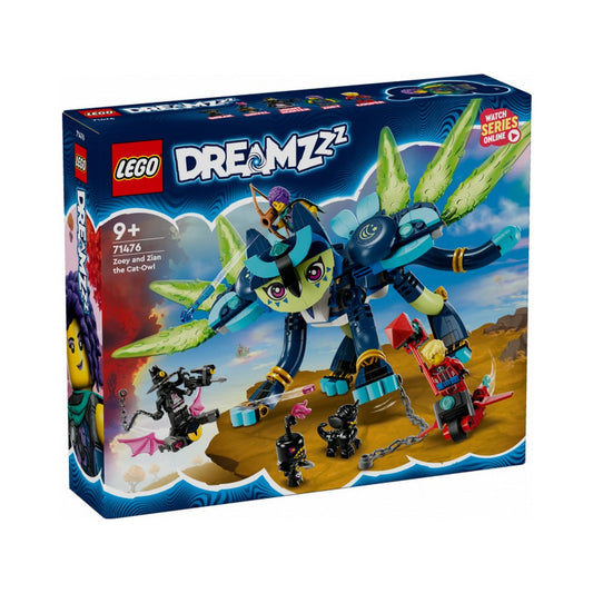 LEGO DREAMZzz Zoey și pisica-bufniță Zian 71476