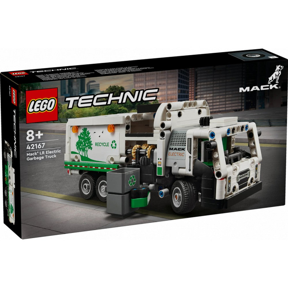 LEGO Technic -  Camion de gunoi Mack LR Electric 42167, 503 piese