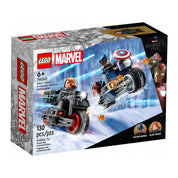 LEGO Marvel Super Heroes -  Motocicletele lui Black Widow si Captain America 76260, 130 piese