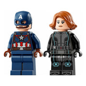 LEGO Marvel Super Heroes -  Motocicletele lui Black Widow si Captain America 76260, 130 piese