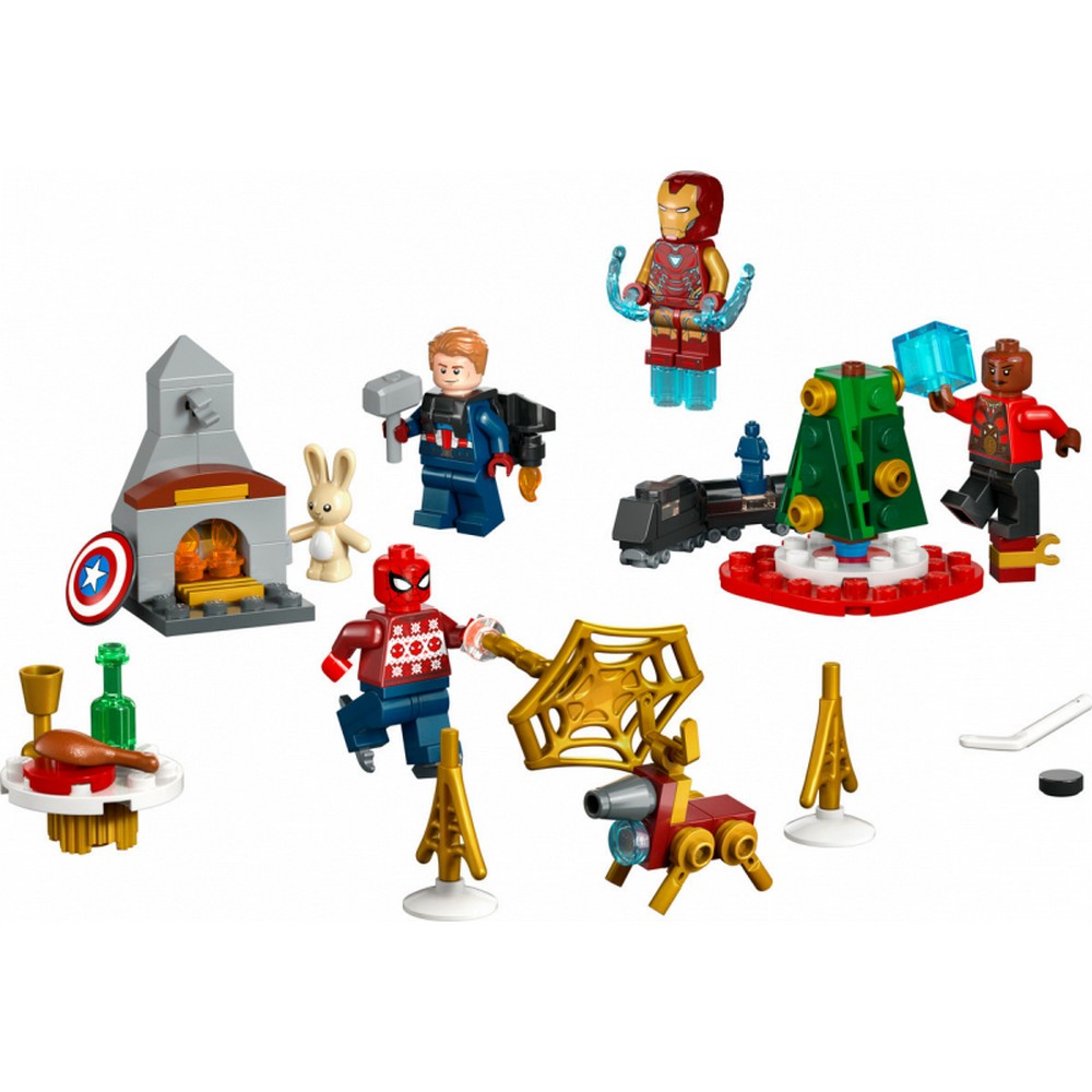 LEGO Marvel Super Heroes -  Calendar de Craciun LEGO Marvel Super Heroes 76267, 243 piese