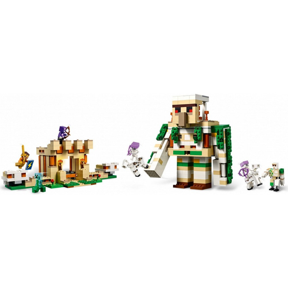 LEGO Minecraft -  Fortareata Golemul de fier 21250, 868 piese