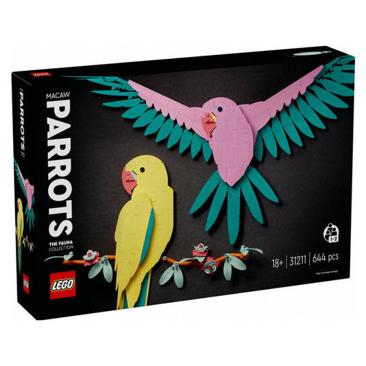 LEGO Art Colecția de faună - Papagali Ara 31211