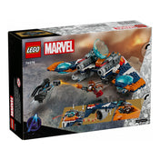 LEGO Marvel Super Heroes: Avionul de lupta al lui Rocket vs Ronan 76278, 290 piese