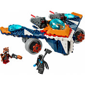 LEGO Marvel Super Heroes: Avionul de lupta al lui Rocket vs Ronan 76278, 290 piese
