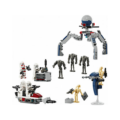 LEGO Star Wars Pachet de luptă Clone Trooper™ și droid de luptă 75372