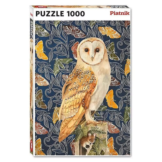 Puzzle 1000 piese Owl de Celia Lewis cutie