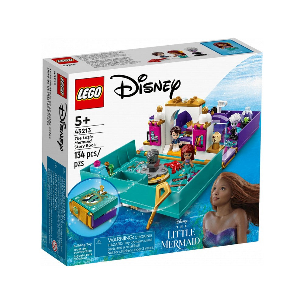 LEGO Disney -  Cartea povestii Mica sirena 43213, 134 piese