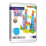 MAGNA-TILES MicroMAGS Travel Deluxe, set cu 55 piese